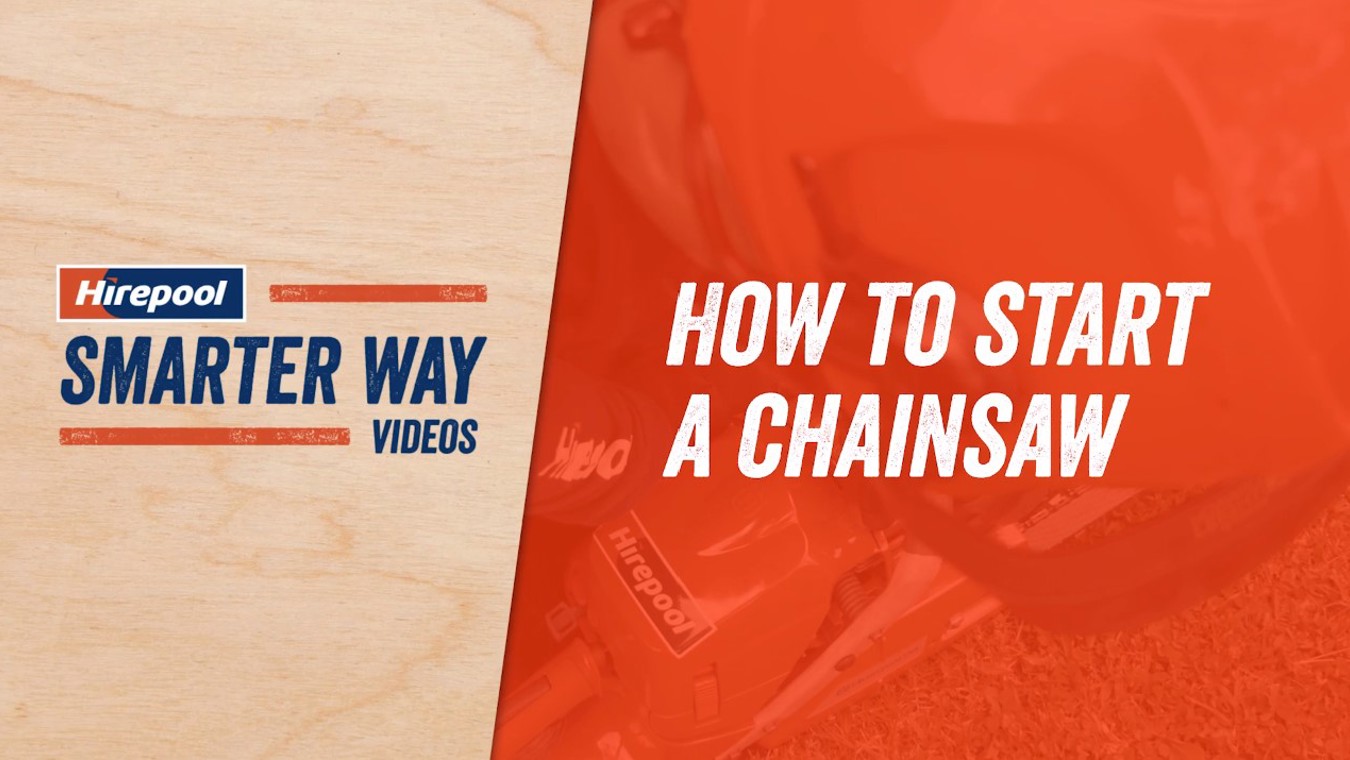 How to Start a Chainsaw 