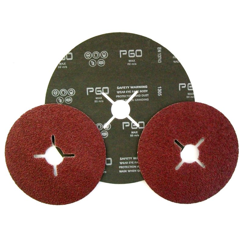 DISC125P60 S & G fibre disc 125 x 22mm 60g