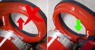 User Guide Hilti WMS100 Set Up with DD150 Core Drill