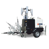 345D Light Tower Hydraulic Lift Towable Diesel 9m 4Kw