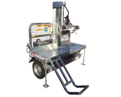 Hydraulic log clearance splitter hire