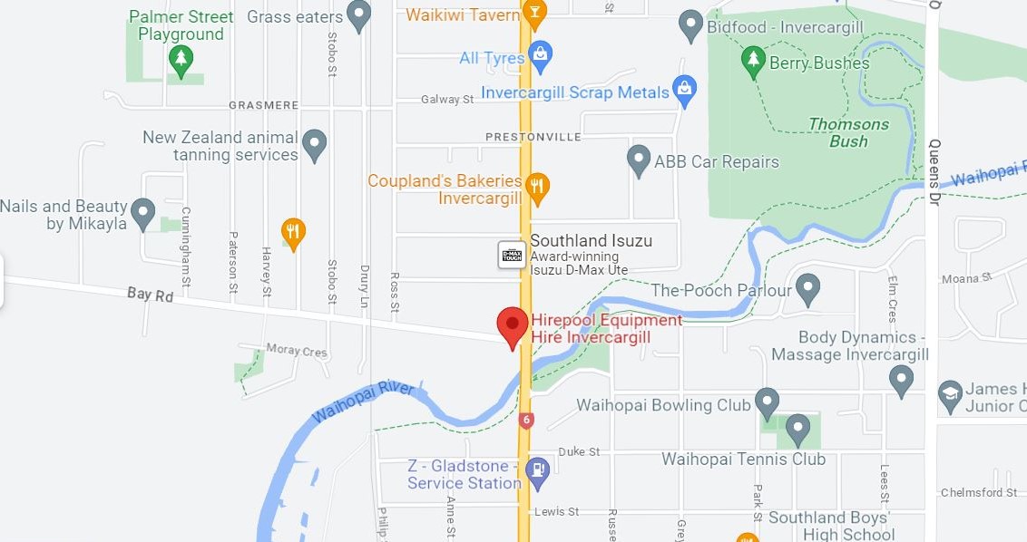 Equipment Hire Portaloo Invercargill Hirepool