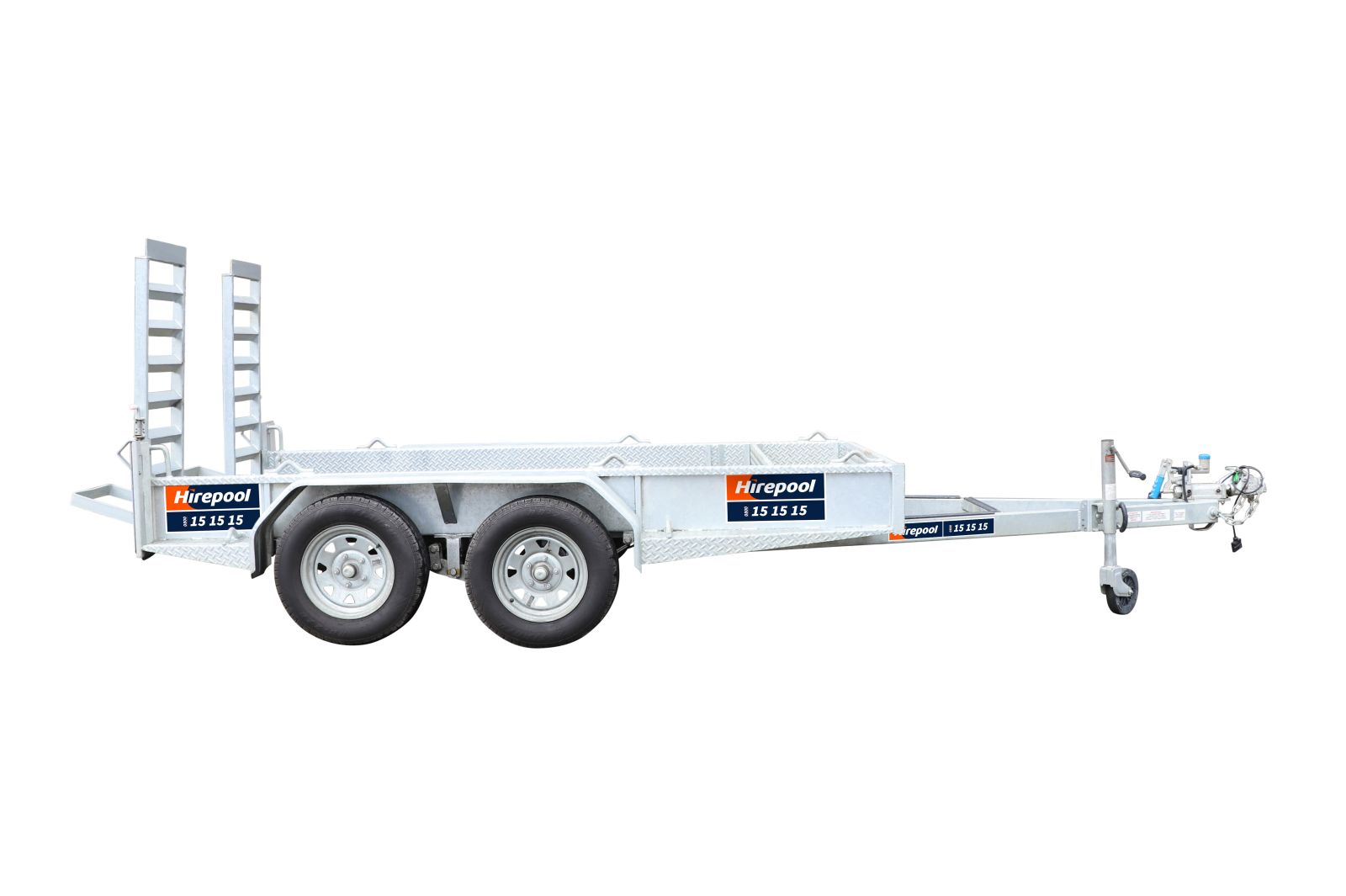 614B Trailer for Equipment Tandem Axle up to 1.8 Tonne