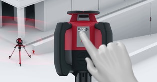 HOW TO Hilti PR30 HVS Rotating Laser Incline auto and align axis