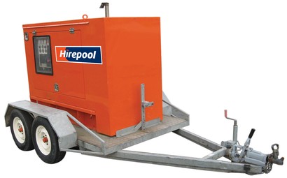 376B Generator Silenced Towable 80kVA to 89kVA