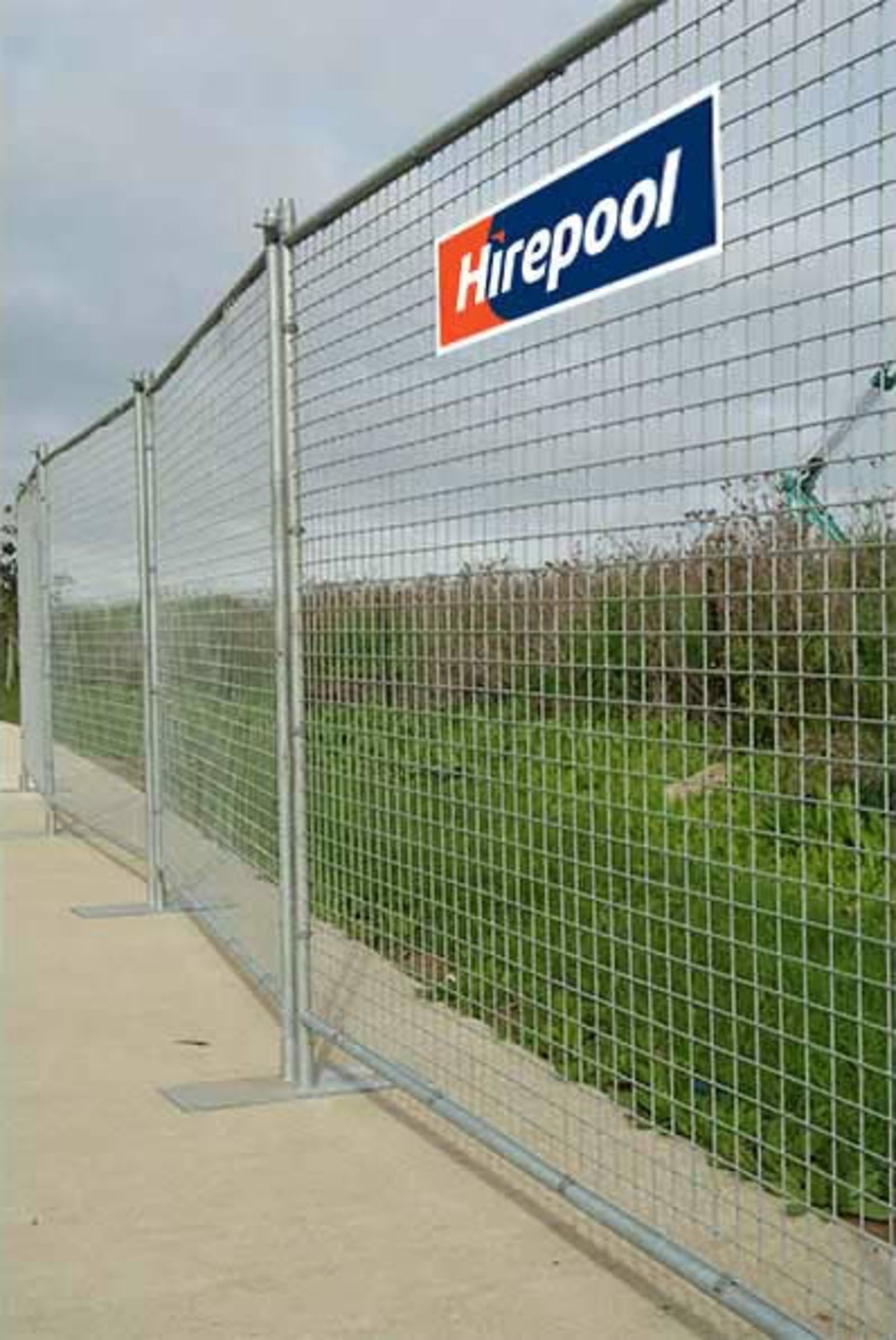 591M Temporary Fencing 2.1M High Per Metre