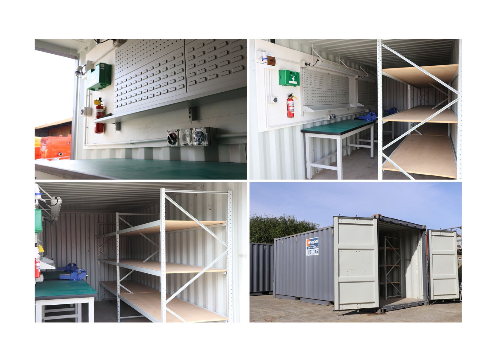 705C Shipping Container Fitted Out with Workshop 20ft