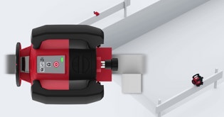 HOW TO Hilti PR30 HVS Rotating Laser Align building axis manually