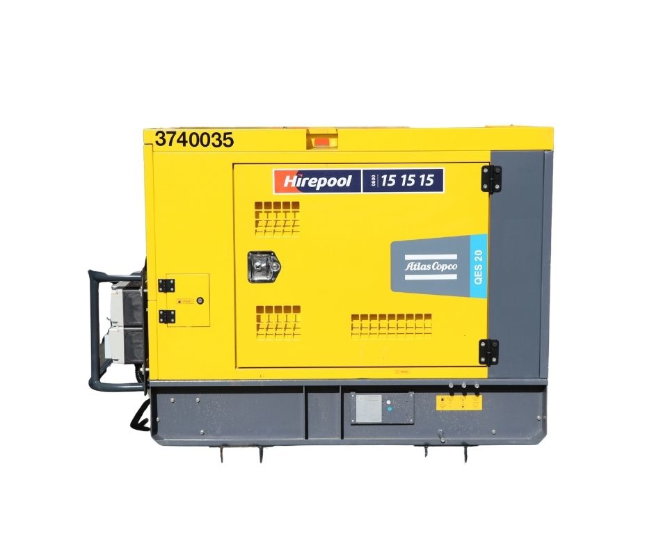 374B Generator Silenced Skid or Towable 15kVA to 19kVA