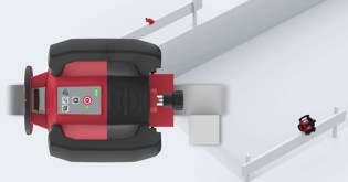 HOW TO Hilti PR30 HVS Rotating Laser Align building axis automatically