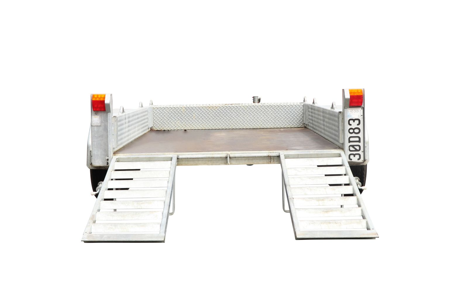 614B Trailer for Equipment Tandem Axle up to 1.8 Tonne