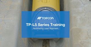  Topcon TP-L5B - Recentering Laser Alignment