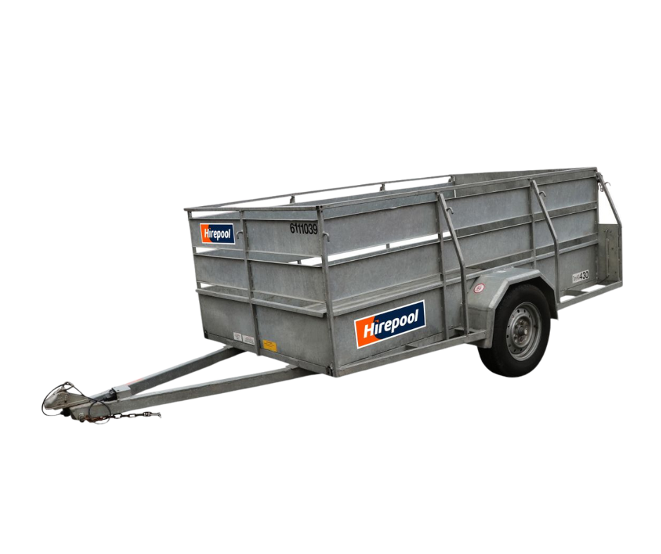 611D Trailer High Side Single Axle up to 2.47m x 1.5m