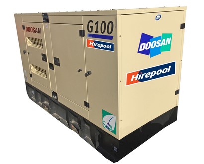 376C Generator Silenced Skid 90kVA to 109kVA