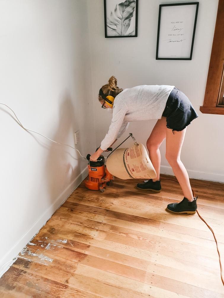 Sanding A Wooden Floor Hirepool